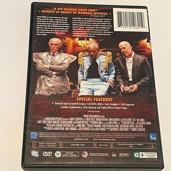 R.E.D. DVD - Picture 2 of 3